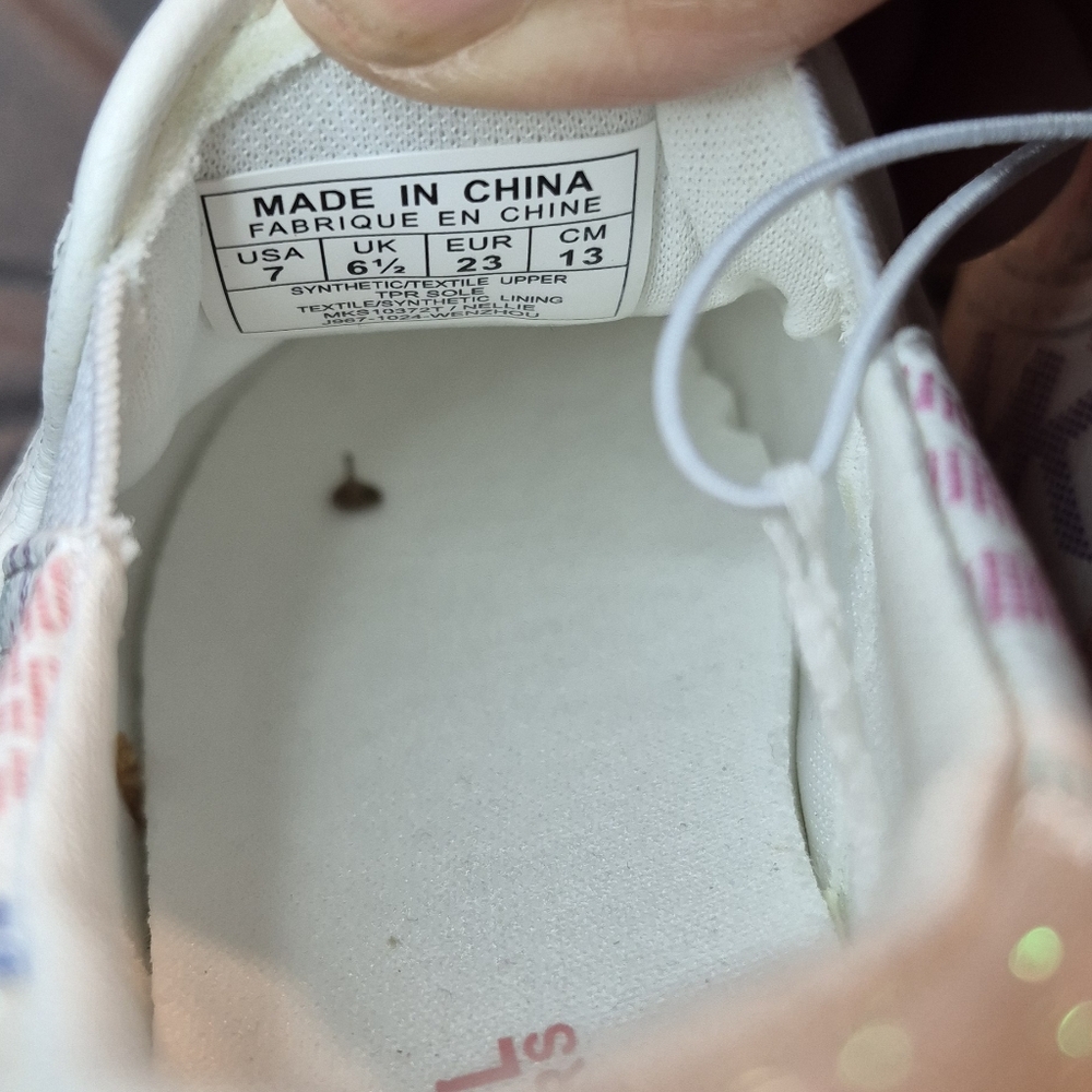 Michael Kors Kids Sneakers - Pink, Blue, Cream - Picture 2 of 2